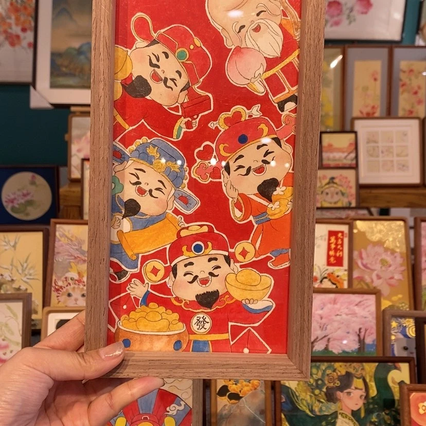 【闪购商品】书法喜****3国画