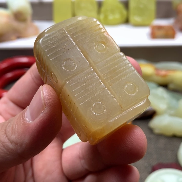 白玉菩提吊坠挂件