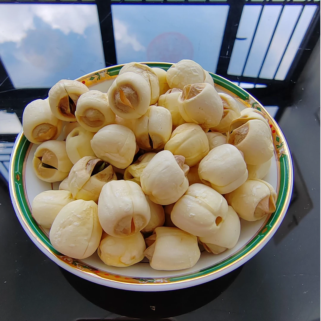 今年新货正宗建宁莲子干货无芯农家直销手工去心自晒白莲粉糯