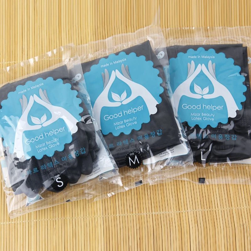 阿宽专属手套加厚专业烫染发廊洗头橡胶耐用防滑防水洗车黑色手套