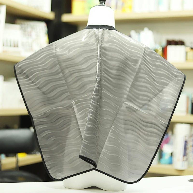 美发披肩烫发染发披肩防水加厚离子烫焗油披肩发廊耐用水波纹立方