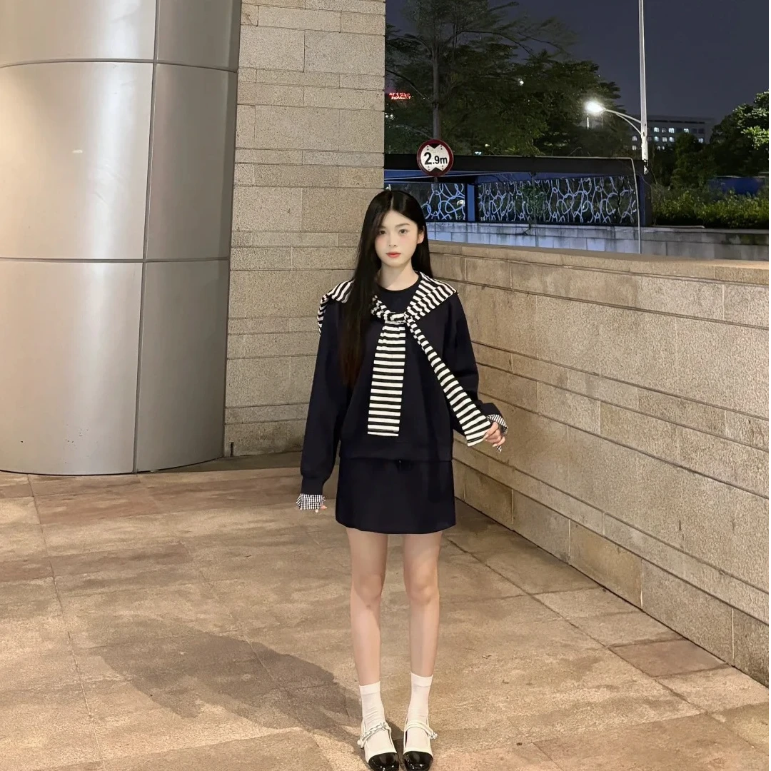 卫衣套装春秋两件套显瘦长袖气质减龄韩版宽松秋装穿搭一整套女装