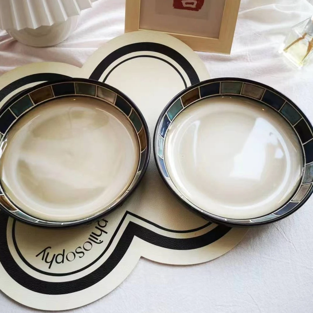 利利家幻想蓝格 8英寸深盘两只活动价