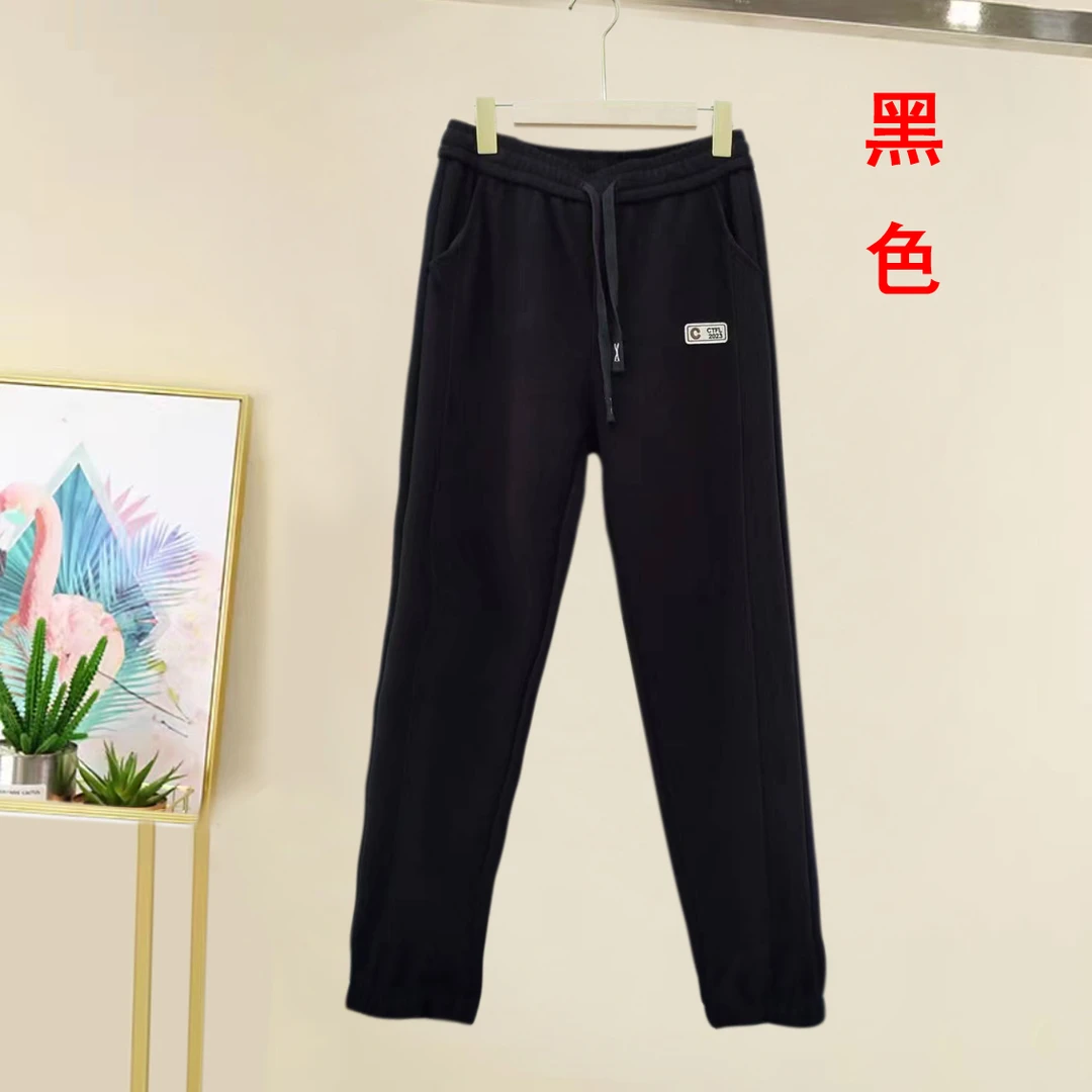 男女同款高个子超细条卫裤