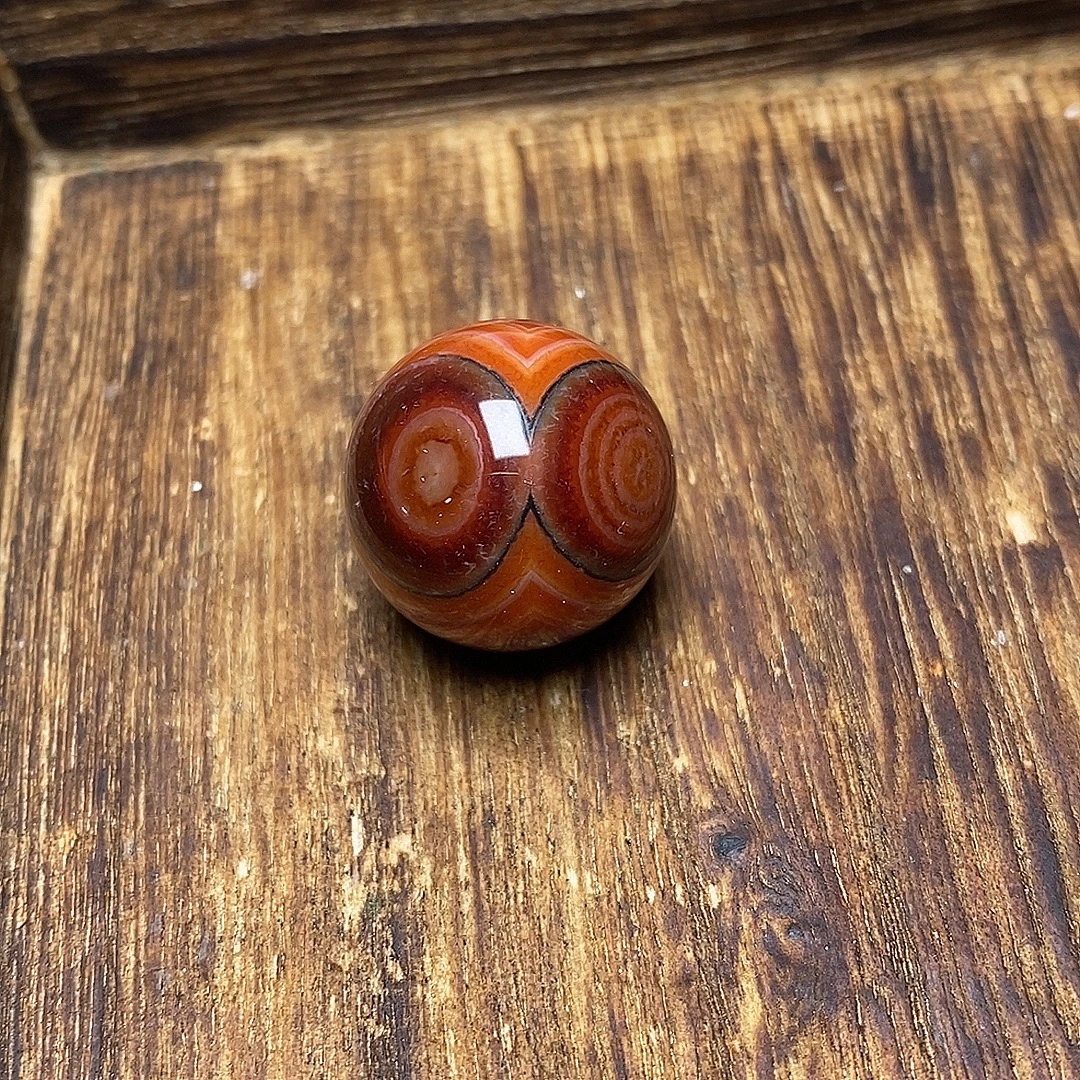 天然缠丝玛瑙圆珠单珠DIY配珠多宝珠大珠颈饰