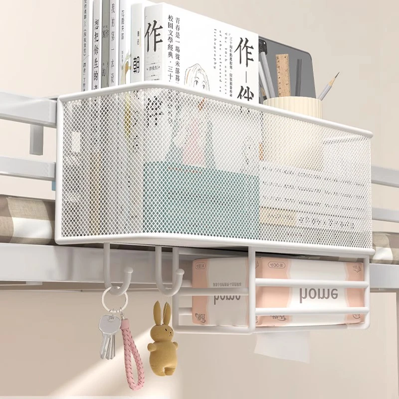 床头置物架床边挂篮宿舍神器好物上铺学生寝室床上挂式零食收纳架