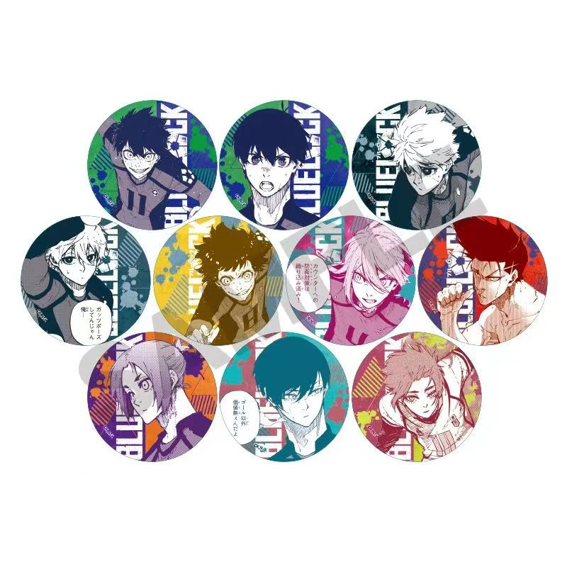 【日谷国现】正版CRUX 蓝色监狱 原画吧唧徽章 第一弹 主播代拆