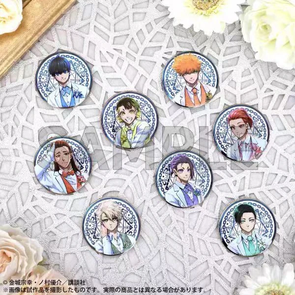 《蓝色监狱》原画展白西服吧唧徽章