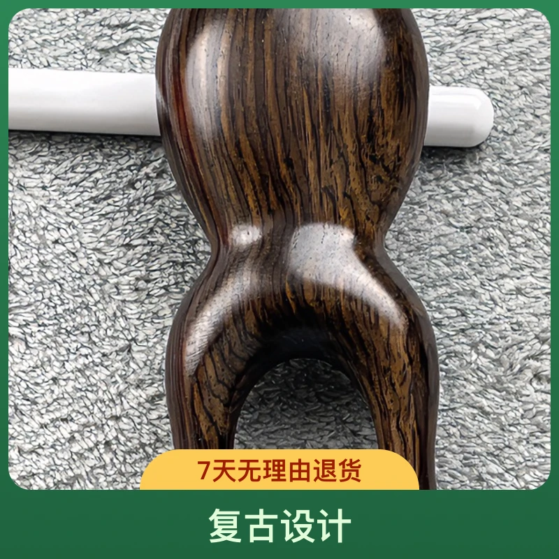 正宗紫光檀面部按摩梳护眼老料神器复古疏通肩颈美容刮痧眼部梳子