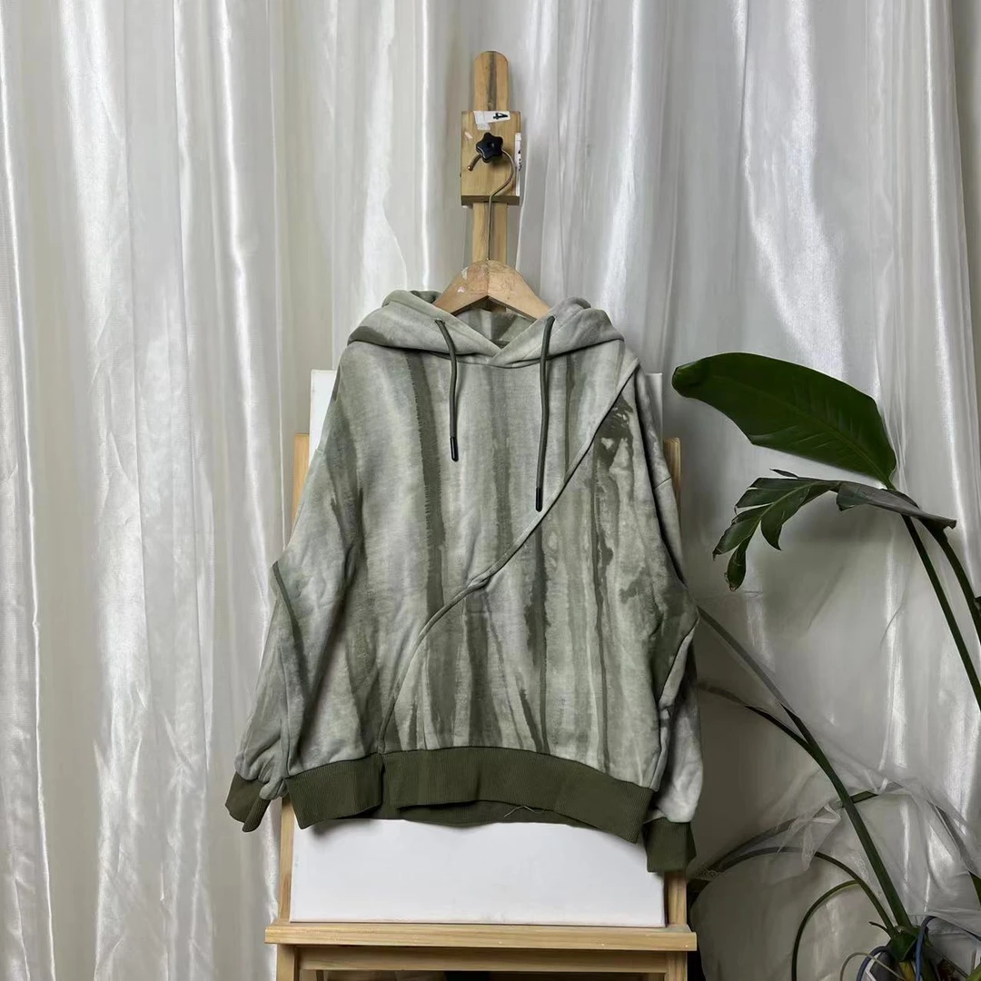 729军绿卫衣5801