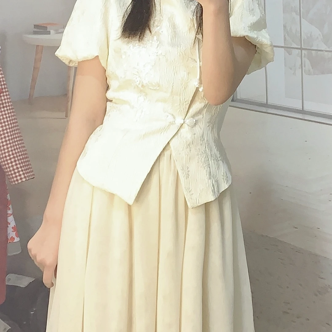 10款（071-080）封神的绝美连衣裙新中式连衣裙显瘦气质设计感温柔