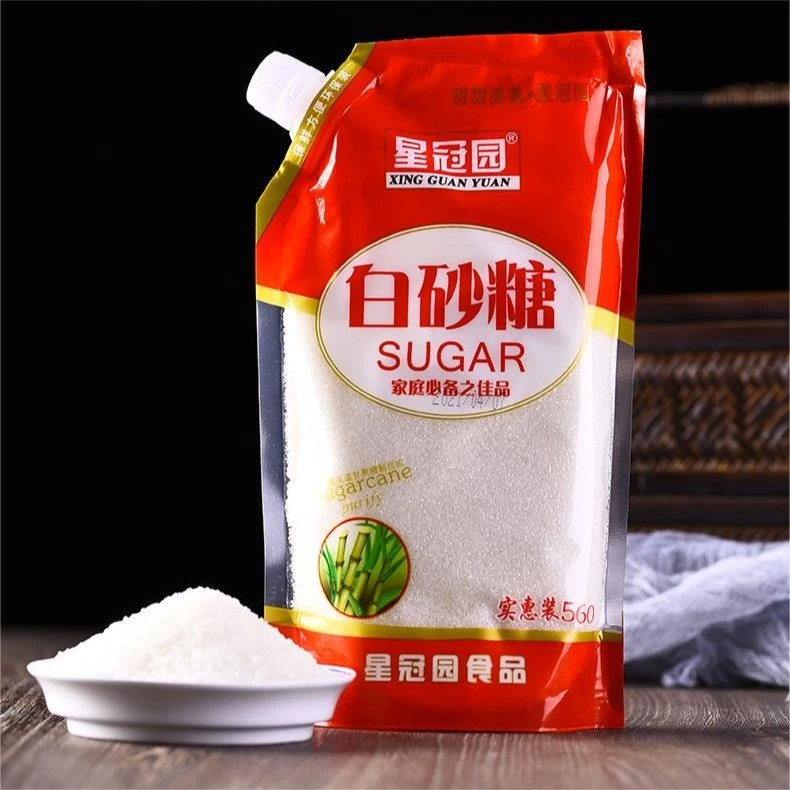 品质一级白砂糖白糖批发家用食用糖烘焙调味螺旋口散装优选甜味