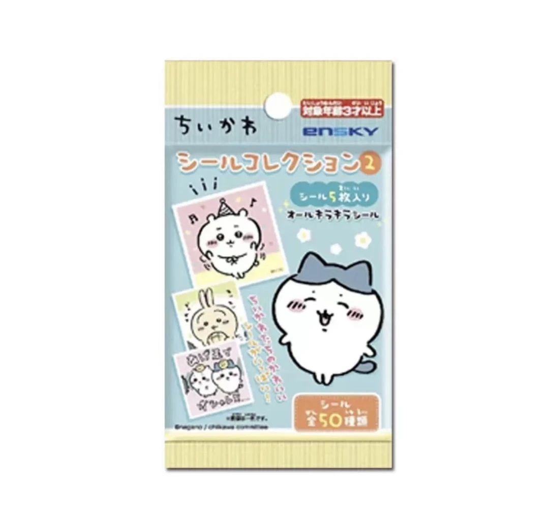 chiikawa吉伊卡哇方形贴纸盲盒（全36种）