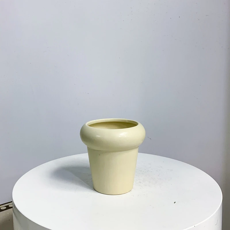 壹品兰花 【雪餻盆】蝴蝶兰小号简约陶瓷高端精致北欧风格中式可搭