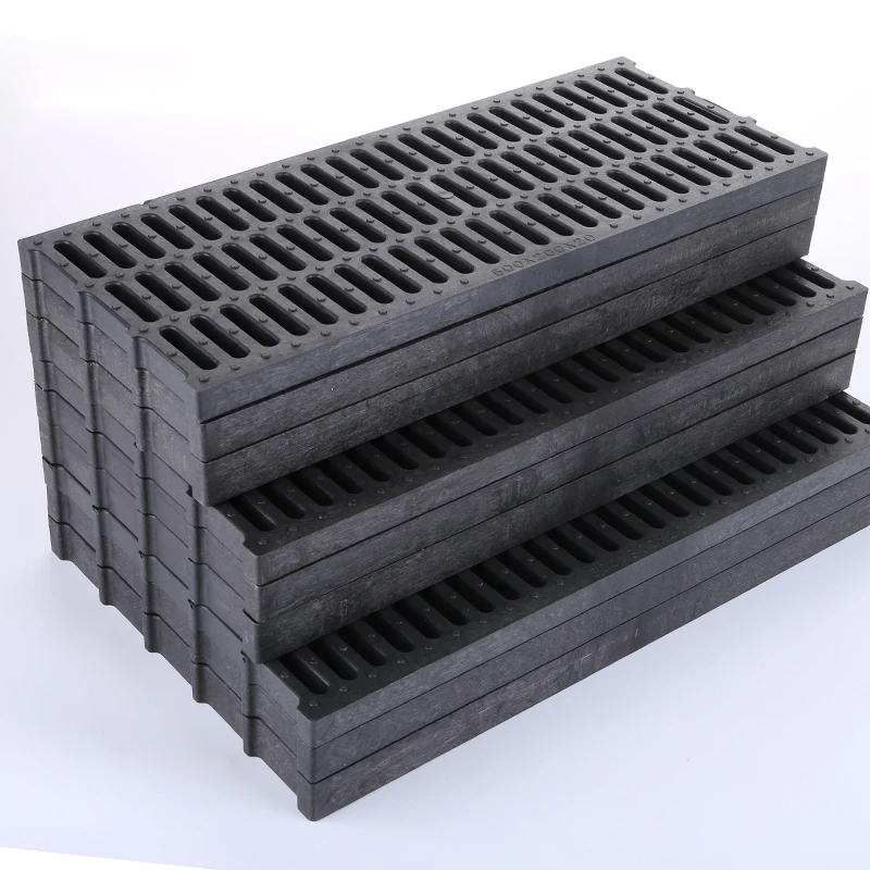 高分子塑料水沟盖板厨房洗车房排水沟地沟盖板雨水篦子明沟地沟板