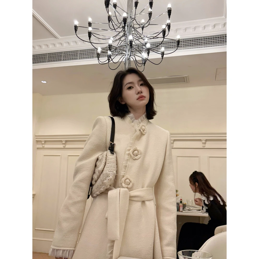 常存CUN BLVD 立体花朵大衣