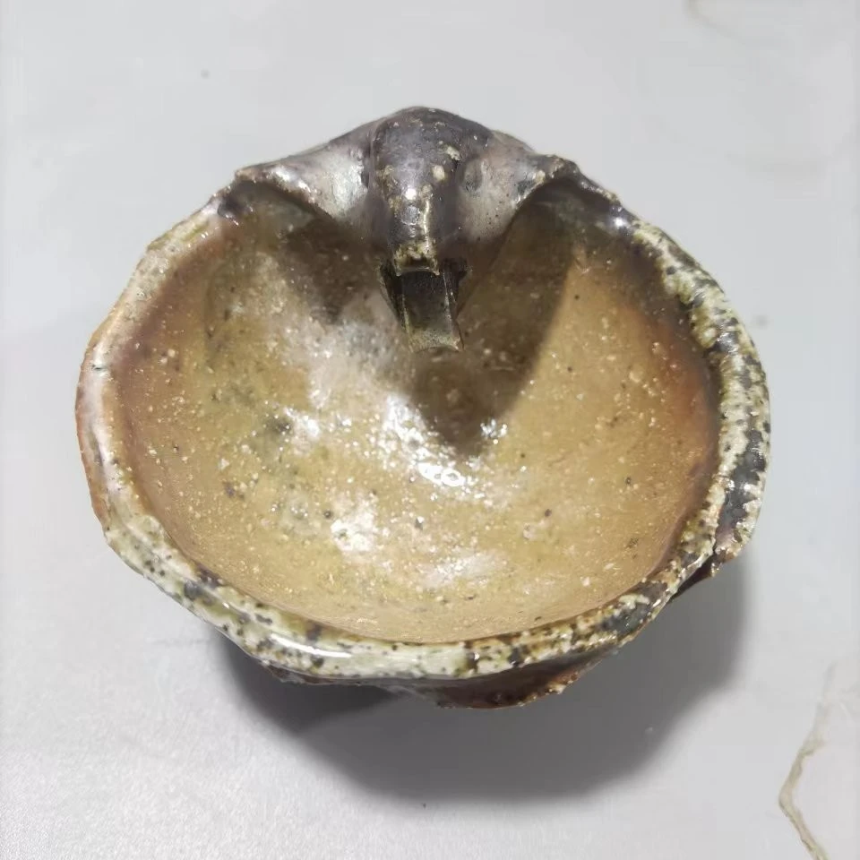 林开阳老师手作 柴烧主人杯 金蛇杯