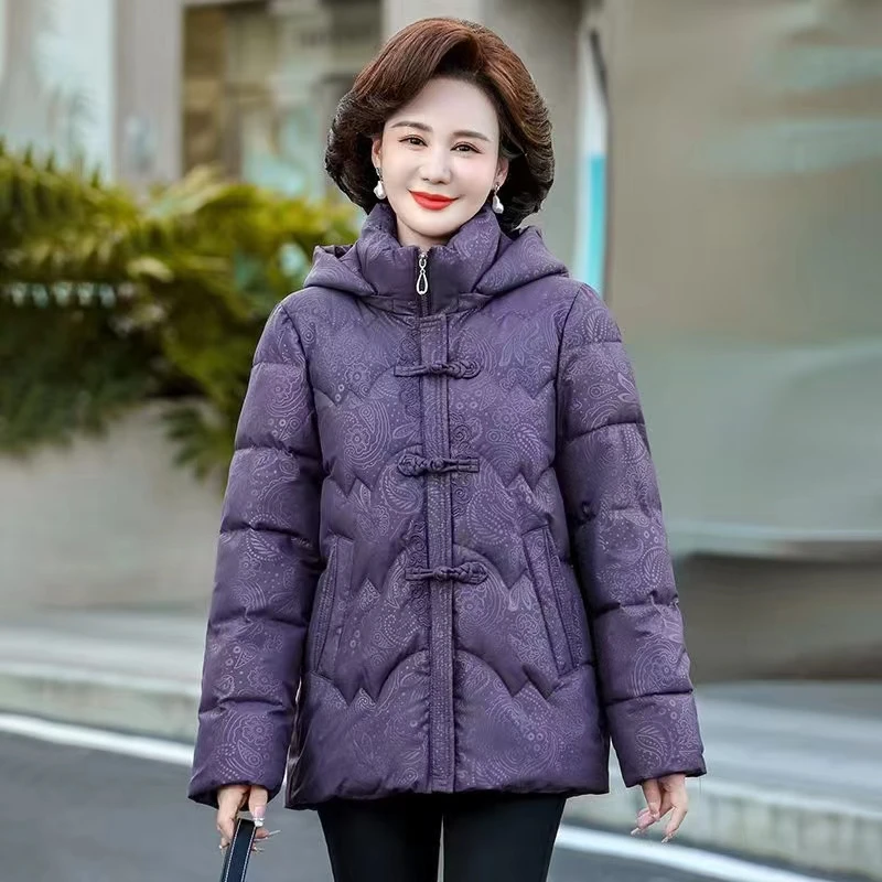 【冬季新款】新中式唐装加厚连帽棉服