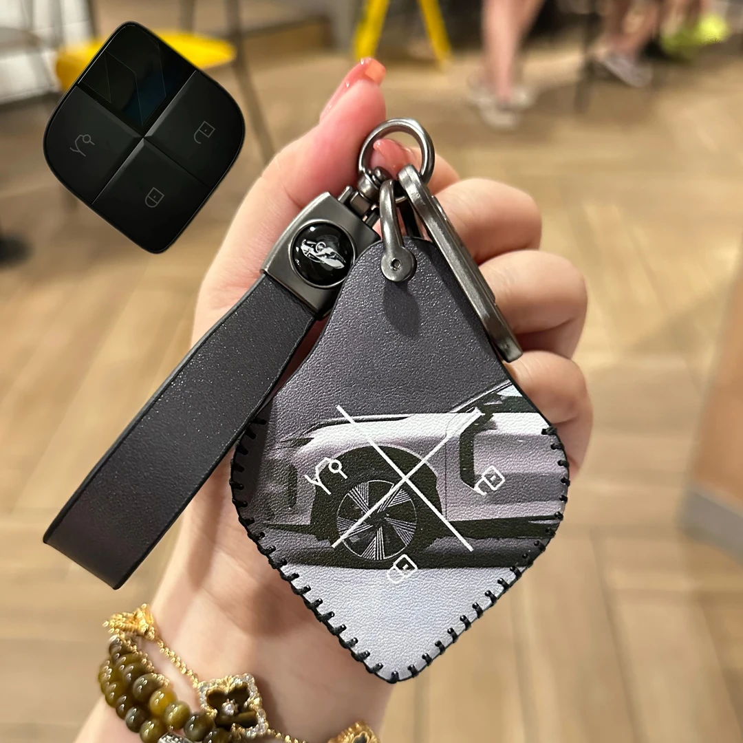 适用23款领克08钥匙套专用汽车用品改装配件halo时间限量版包壳扣