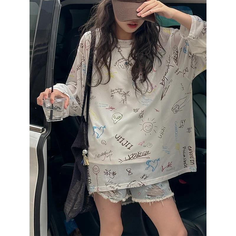 K26497原创设计女童套装2025夏装新款儿童背心上衣两件套网纱衣服