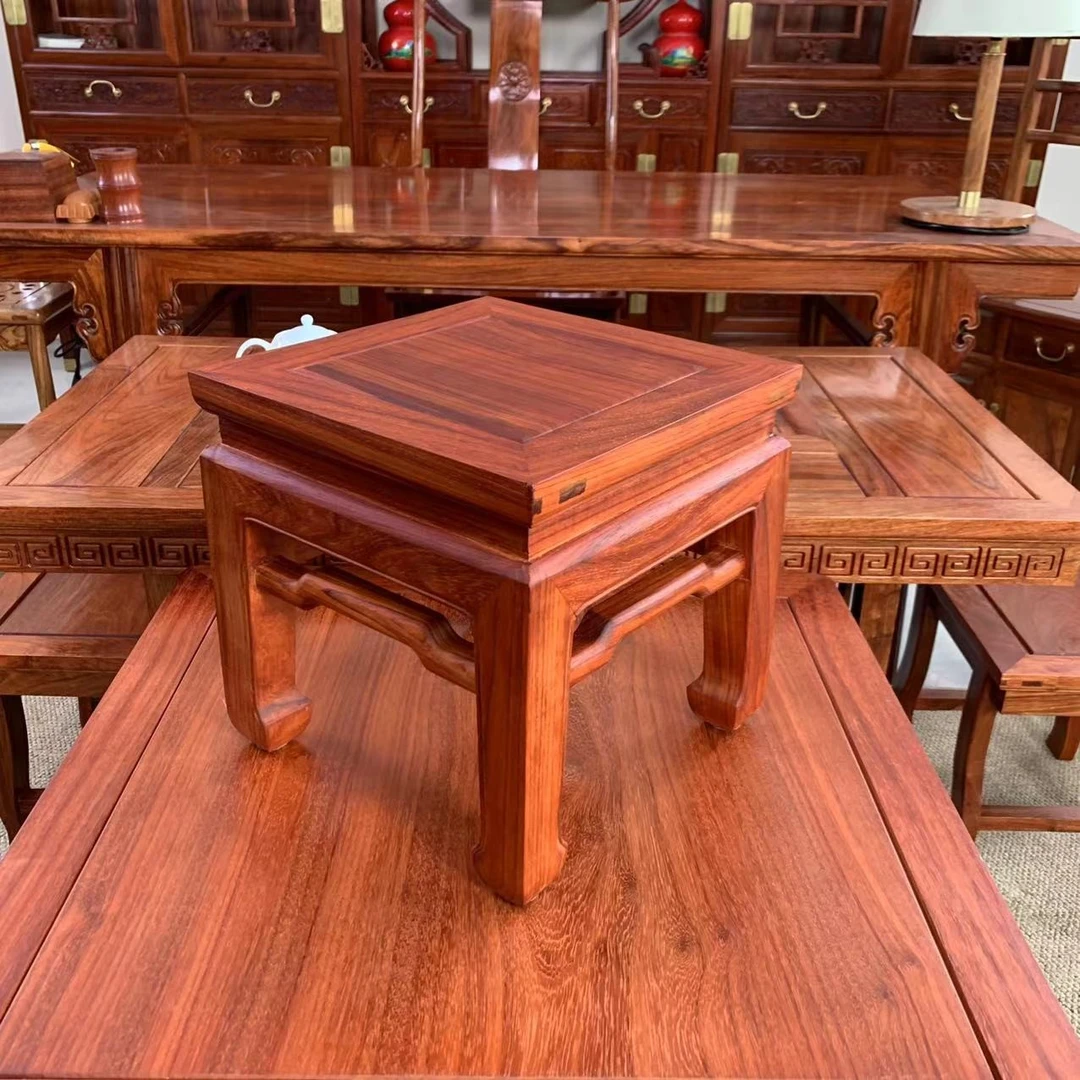 【上新浮力】邵氏紫T马蹄腿富贵凳