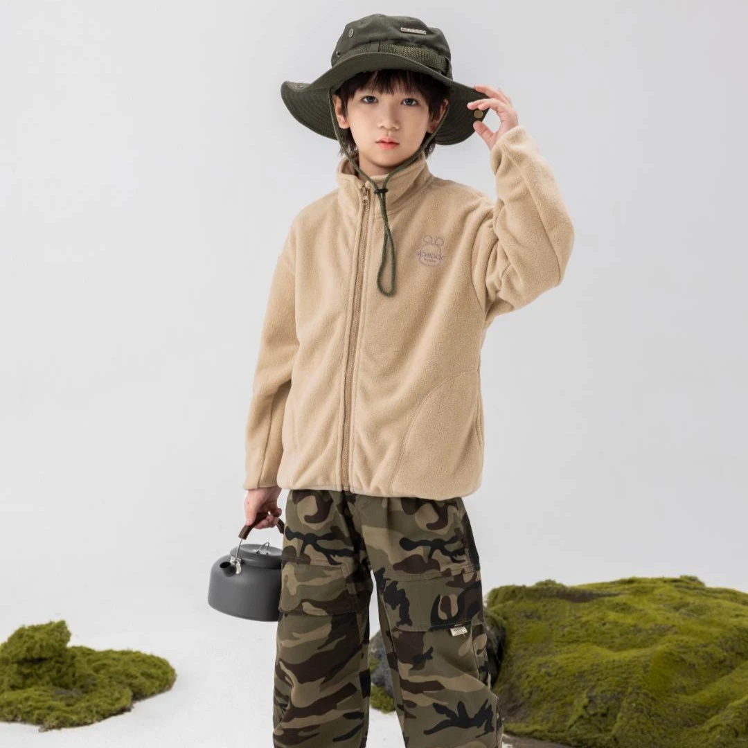 BOBDOGHOUSE儿童秋季新衣休闲时尚百搭摇粒绒内胆（非卖品）