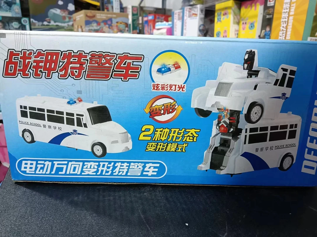 特警车玩具一盒.