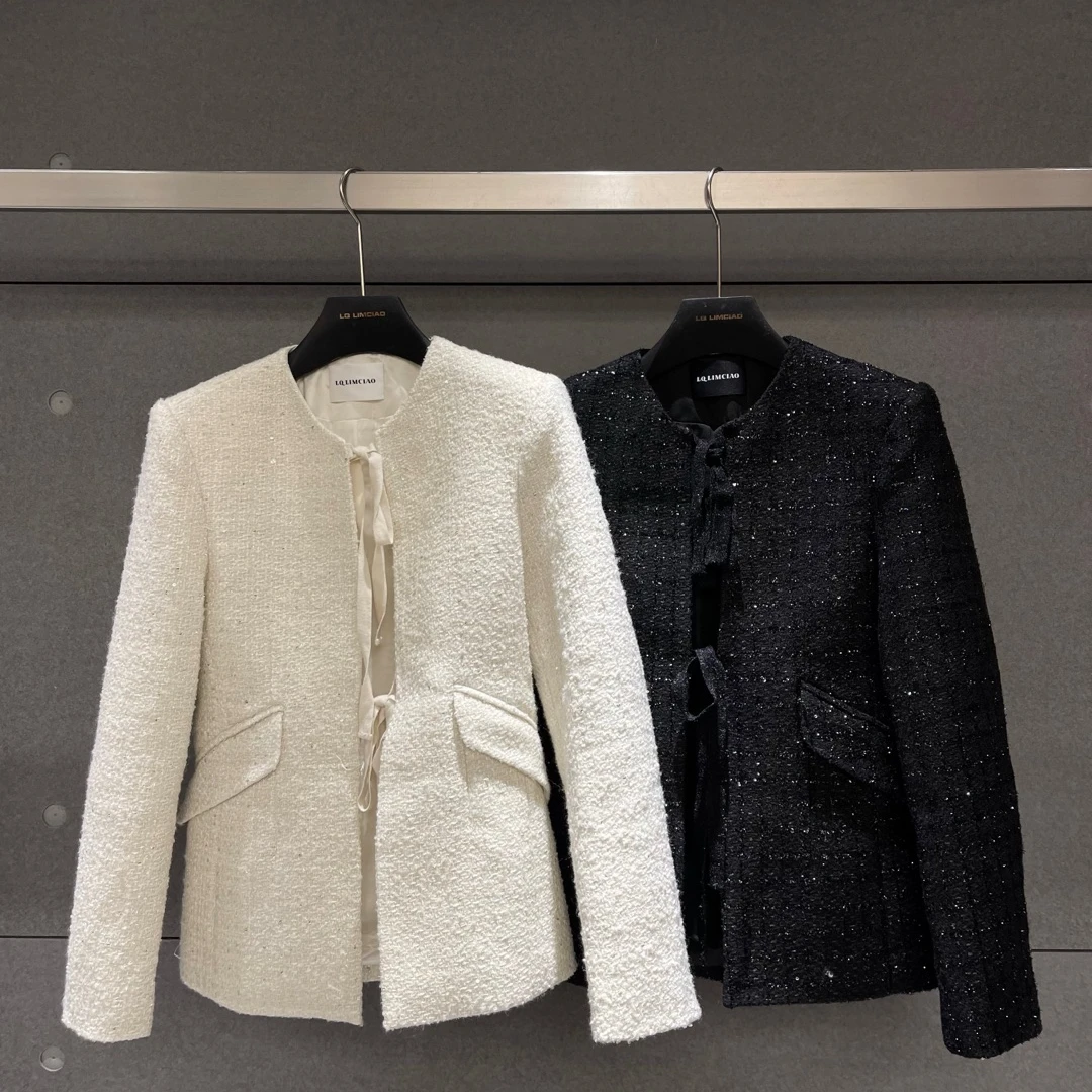 【Q-俏俏】 高级设计师款小香风外套81001