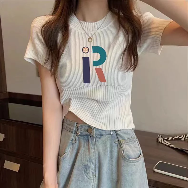 新莹莹701-800直播间过品链接上衣显瘦短款夏季