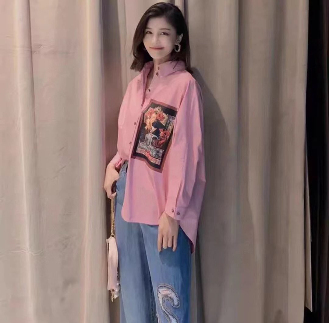 No退换 5300630男友风宽松衬衣