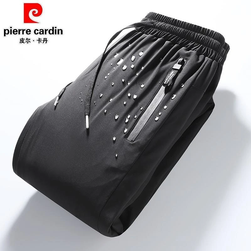 皮尔卡丹正品羽绒裤男外穿白鸭绒高腰内胆棉裤加厚男士中青年保暖