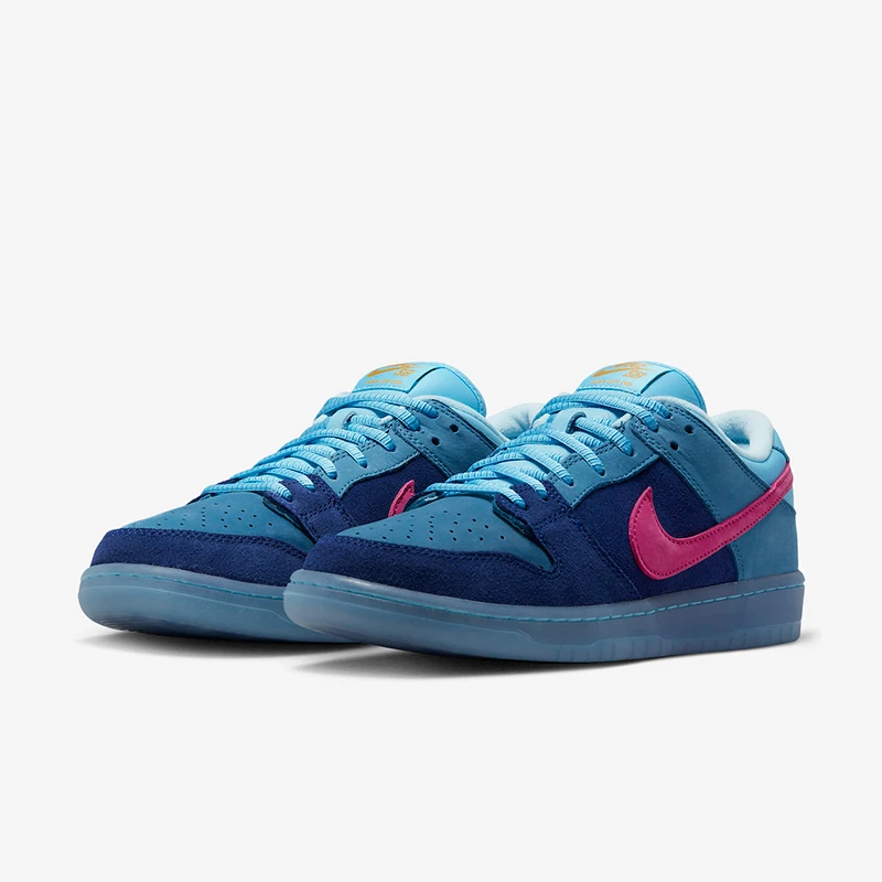 Nike SB Dunk Low Run The Jewels说唱乐队蓝毛怪板鞋DO9404-400