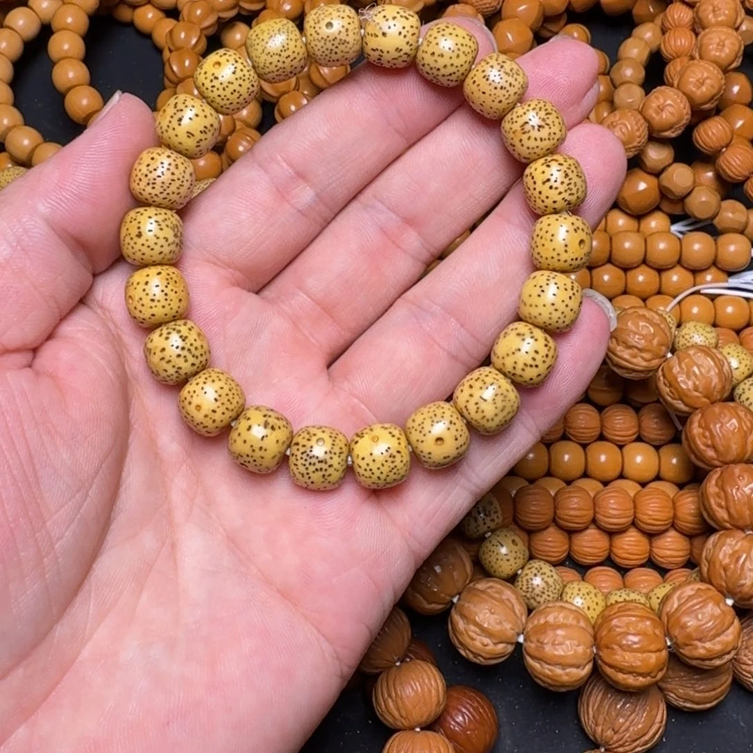 猴头核桃把件星月