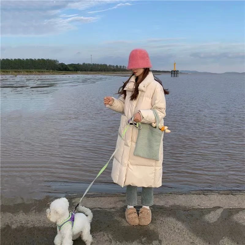 冬装新款羽绒服网红小被子中长款高货外套0213款