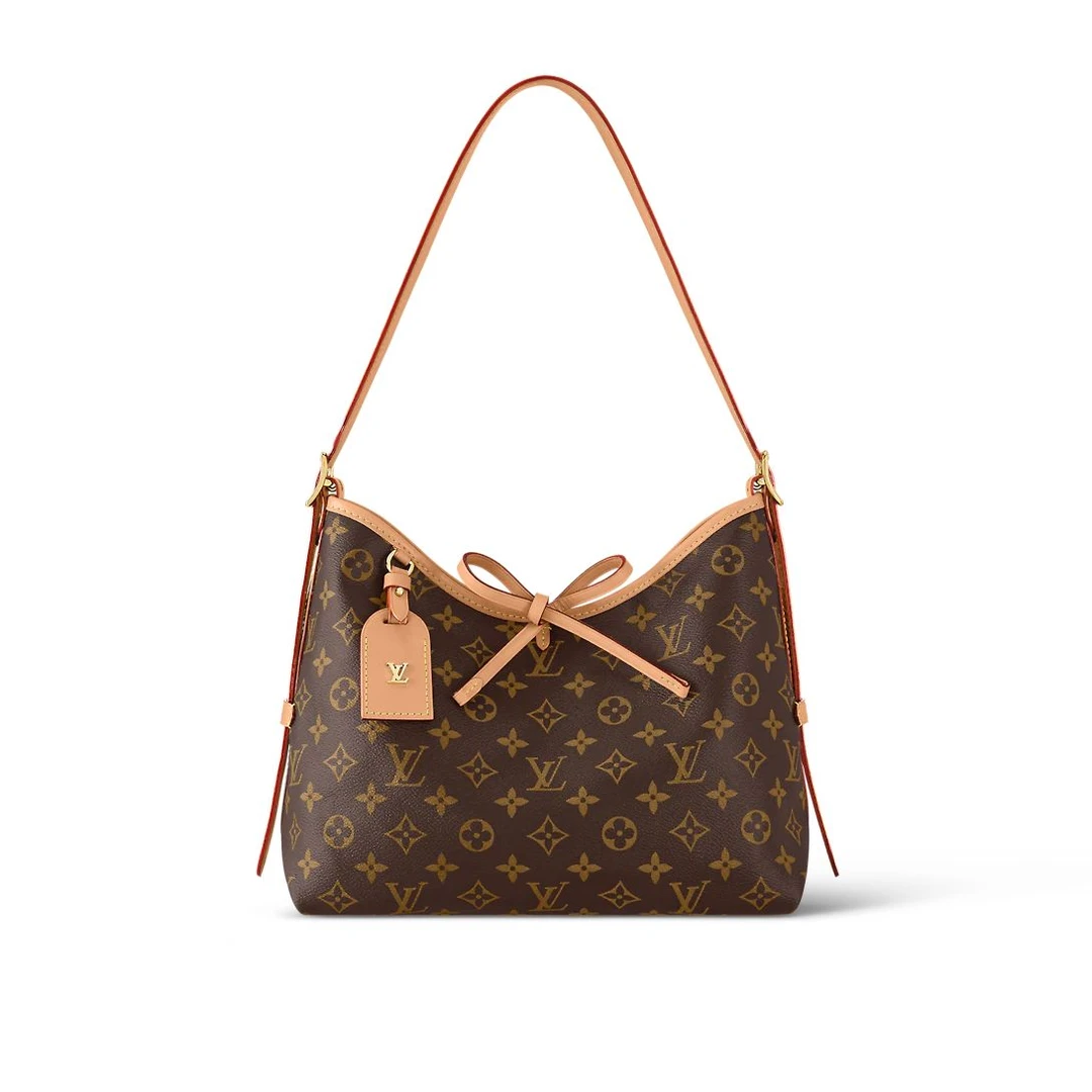 全新未使用 LouisVuitton/路易威登 女士CARRYALL小号子母包经典