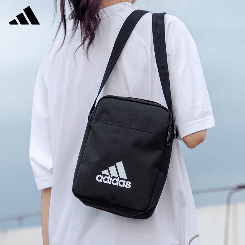 Adidas阿迪达斯男包女包斜挎包夏季腰包潮流胸包轻便运动包单肩包