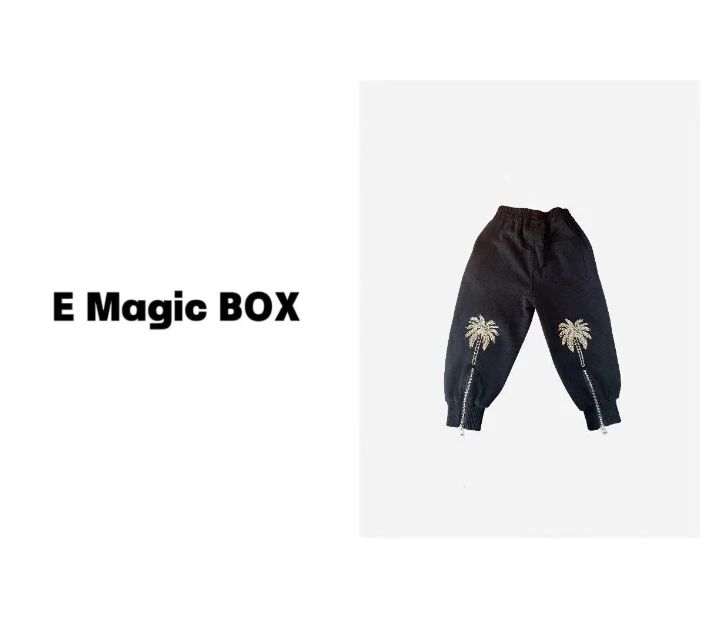 *E Magic Box“户外休闲”儿童限量款春秋卫裤67400
