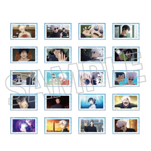咒术回战怀玉篇玉折篇回忆风TV场面透卡 全20款 一包2张 盲盒代拆