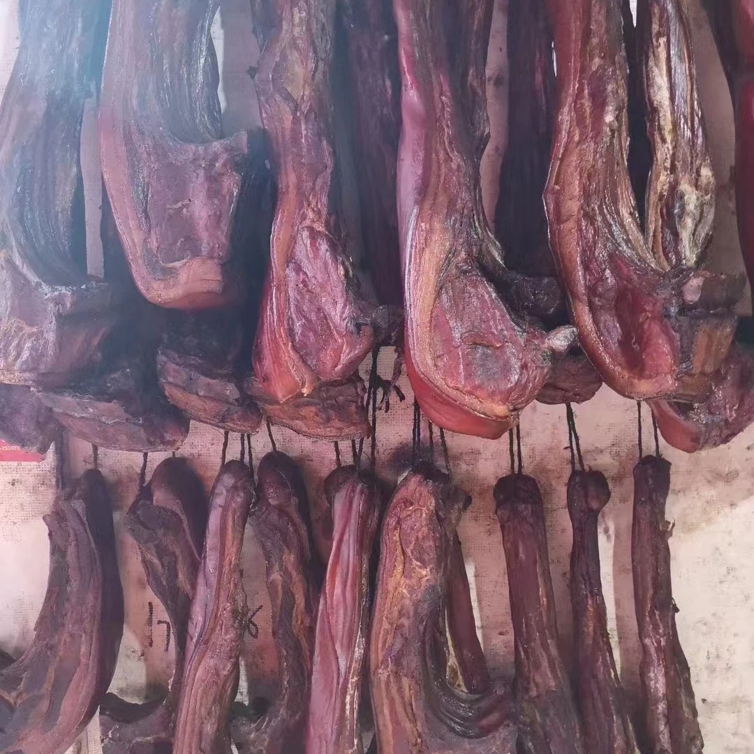 农村特色自制 烟熏腊肉