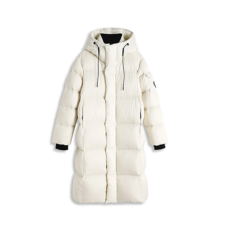 TFK 新款男女同款冬季保暖超长羽绒服鹅绒服 HD36959