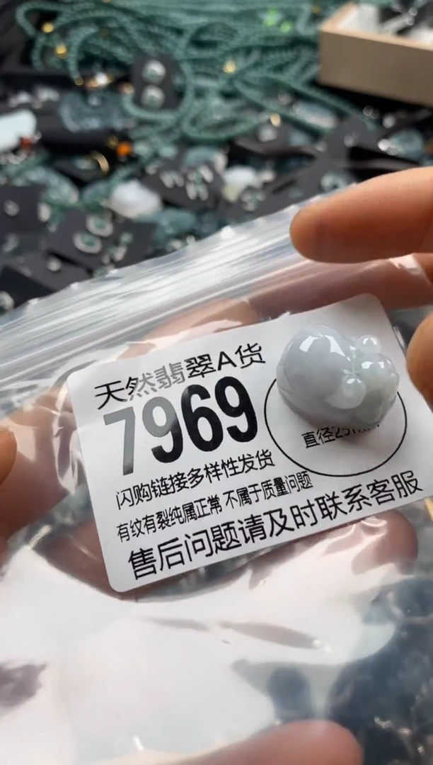【闪购商品】翡翠颈饰未镶嵌翡翠7969