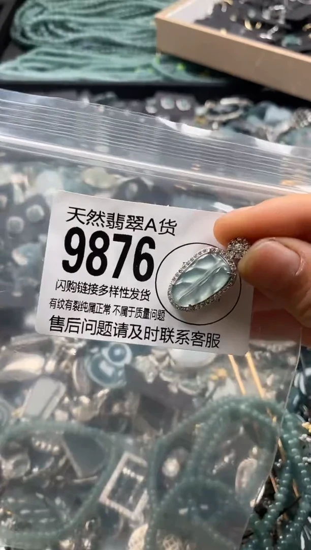 【闪购商品】翡翠颈饰未镶嵌翡翠9876