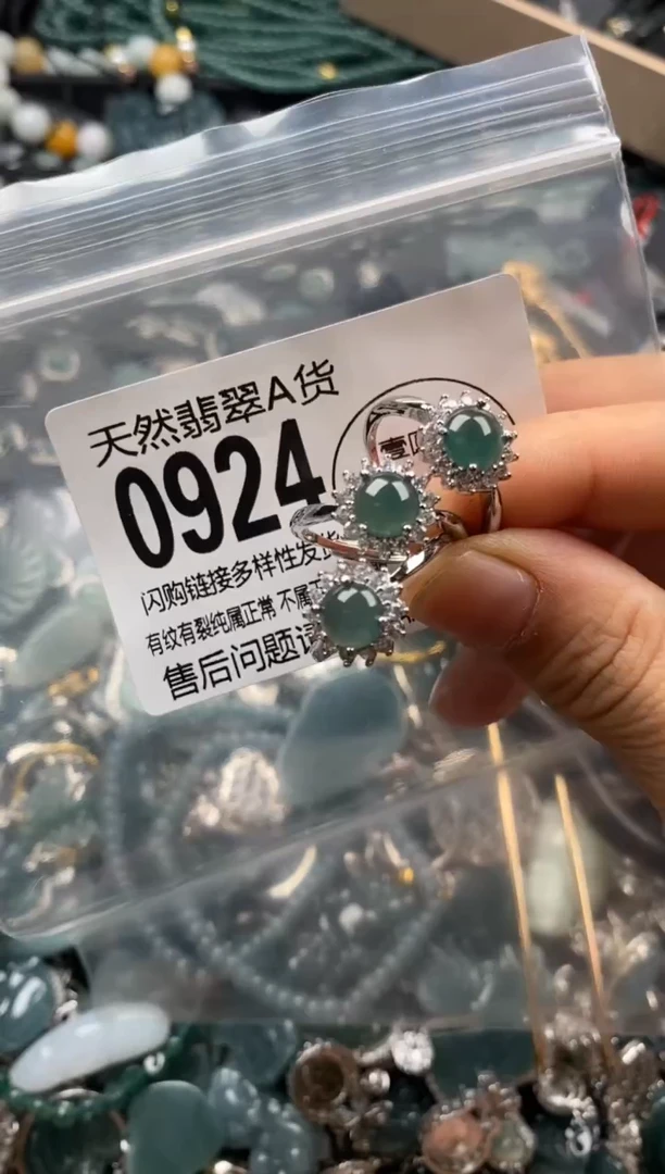 【闪购商品】翡翠颈饰未镶嵌多样性发其一0924