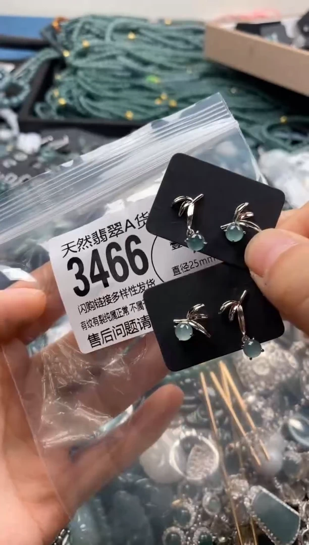 【闪购商品】翡翠颈饰未镶嵌多样性发其一3466