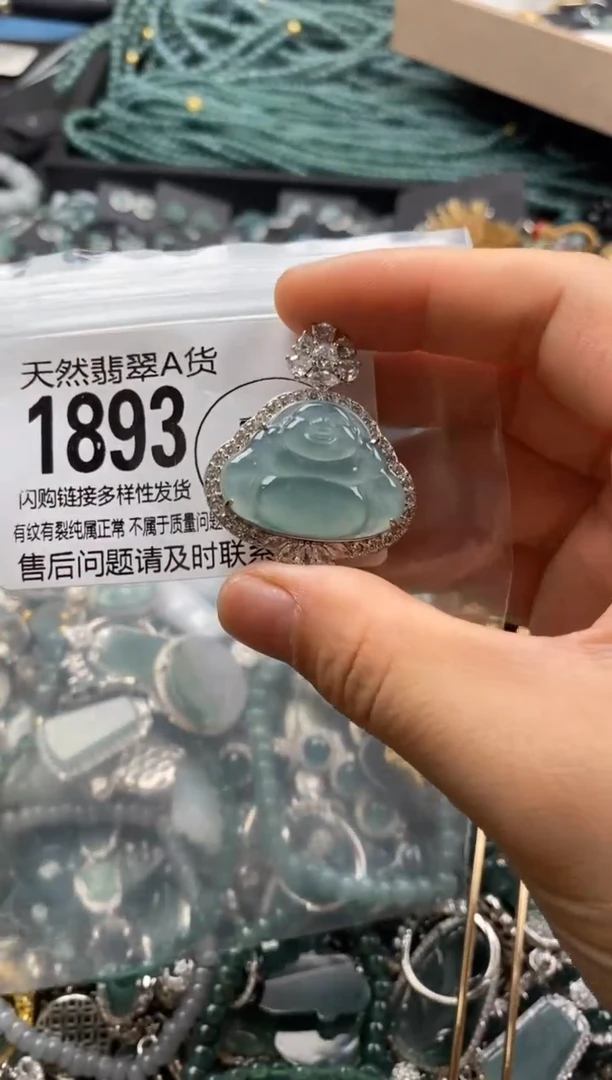 【闪购商品】翡翠颈饰未镶嵌翡翠1893