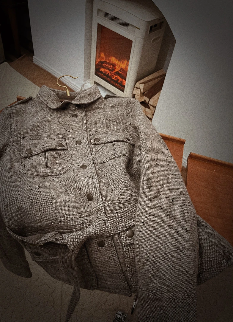 【特价不退换】复古猎装羊毛棉袄