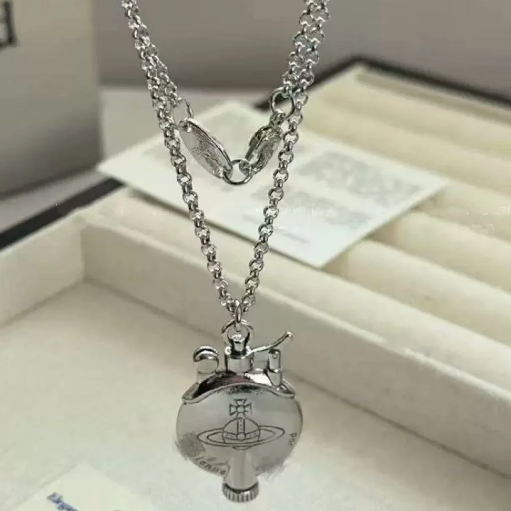 合金项链 YM小西打火机项链气质轻奢时尚百搭小众经典精致可爱