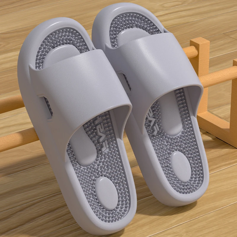 按摩拖鞋女夏凉拖鞋家用室内足疗穴位脚底按摩拖鞋防滑浴室拖鞋男
