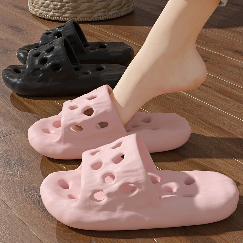 浴室洗澡专用拖鞋女夏季2024新款室内居家用防滑漏水速干凉拖鞋男