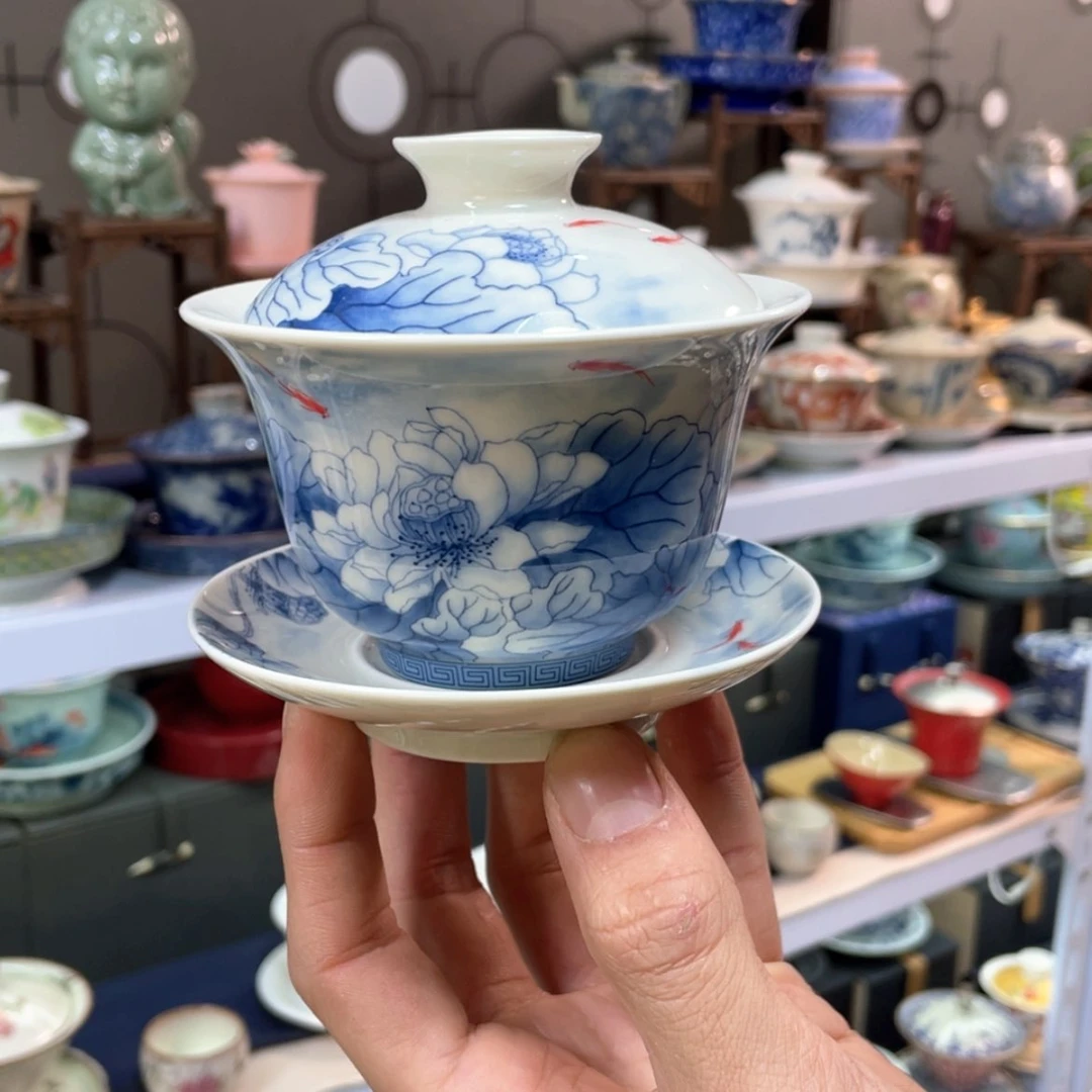 【闪购商品】陶瓷盖碗